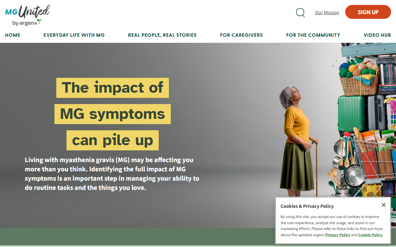 Argenix sponsor landing page advertised on Pod Meets World